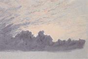Conrad Martens Cloud Study oil painting